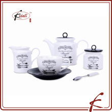 Atacado Estilo Europeu Porcelana Teapot Set para casa